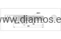Obciągacz Diamentowy wieloziarnisty agregatowy M2220 - 5,0 kr/ct EXTREME Diamond Dresser