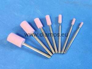 Cylindryczne precyzyjne ściernice trzpieniowe ceramiczne 