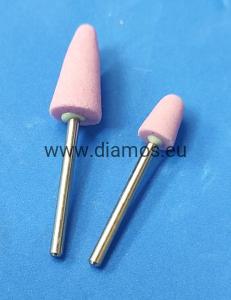 Stożkowe zaokrąglone precyzyjne ściernice trzpieniowe ceramiczne 