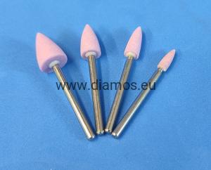 Ostrołukowe precyzyjne ściernice trzpieniowe ceramiczne 