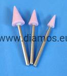 Stożkowe precyzyjne ściernice trzpieniowe ceramiczne