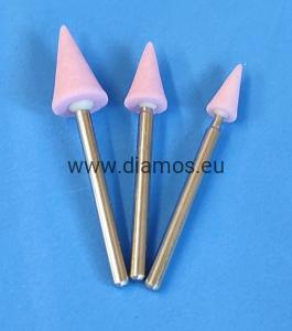 Stożkowe precyzyjne ściernice trzpieniowe ceramiczne