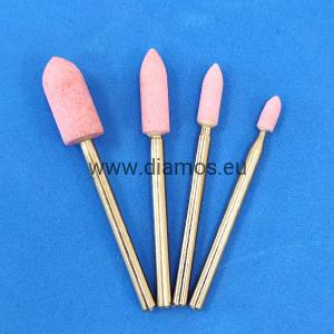 Cylindryczno zaokrąglone precyzyjne ściernice trzpieniowe ceramiczne  