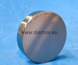 Standardowy wzorzec twardości Brinella HBW 2,5/187,5 , seria DT-Standard 