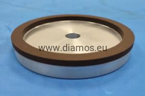 Ściernica diamentowa 6A2 125x6x4x16 DIA126 C75 BGR o spoiwie żywicznym