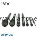 1A1W ściernica diamentowa trzpieniowa