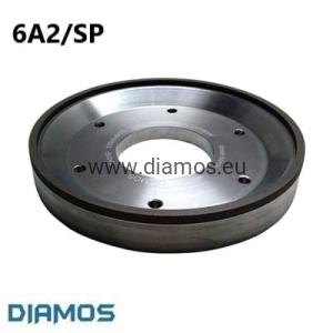 6A2/SP Ø200x6x4x50/75 BX7-PRO ściernica diamentowa o spoiwie żywicznym do ostrzenia noży listwowych