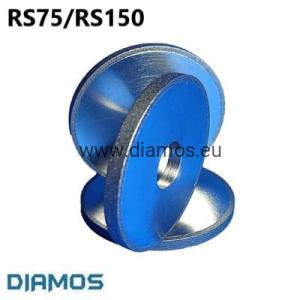 Ściernica tarcza ostrząca 1A1 Ø74x6x20 do ostrzarki RS75 RS150 komplet 2 szt 