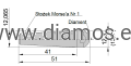 Obciagacz M1010 diamentowy