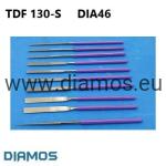 Pilniki diamentowe TDF-130S DIA46 profesjonalne - zestaw 10 sztuk   