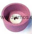T6 ściernica elektrokorund różowy