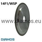 14F1/WSP Ø200x4x5x60  DIA126  R=2 RB361X Ściernica tarcza diamentowa żywiczna