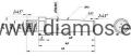 Obciągacz Diamentowy wieloziarnisty M2110 - 1,0 kr/ct EXTREME Diamond Dresser